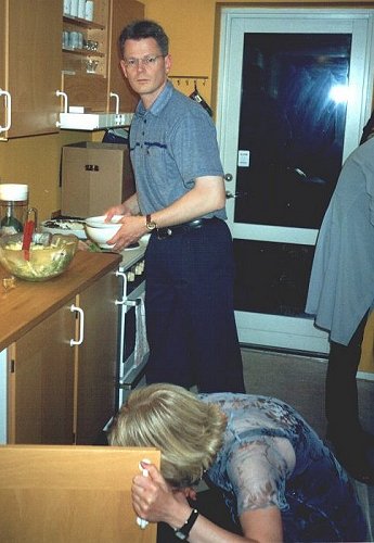 Taking care of the guests