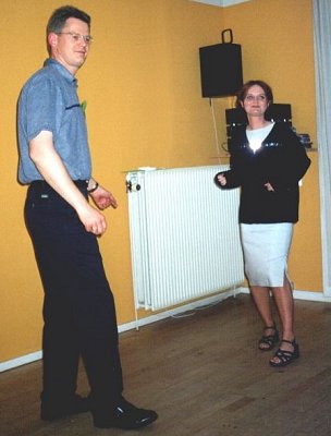 JP and Marianne are (...well, it could be...) dancing