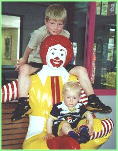 Our best friend is Ronald McDonald
