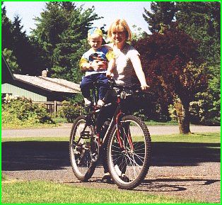 Daniel wants to ride GrandDad's bike