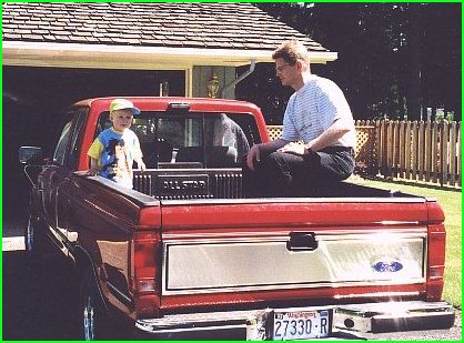 Wouldn't it be fun to ride in the back of GrandDads pickup